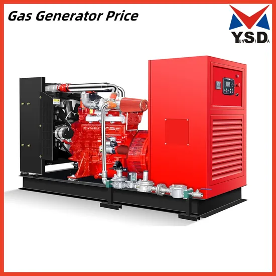  90kw 50/60Hz 1500rpm Methane Natural Gas Piston Power Plant LNG/CNG/Dual Fuel/Diesel/Hydrogen/Turbine/LPG/Biomass/Biogas Gas Generator